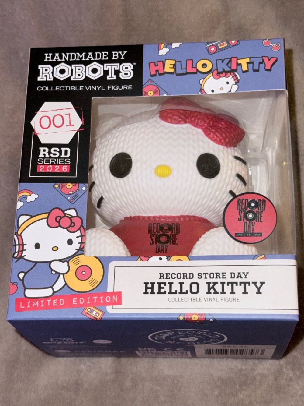 Sanrio Hello Kitty Record Store Day Limited Edition RSD Robots Exclusive